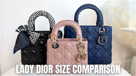 mini lady dior online|Lady Dior mini vs small.